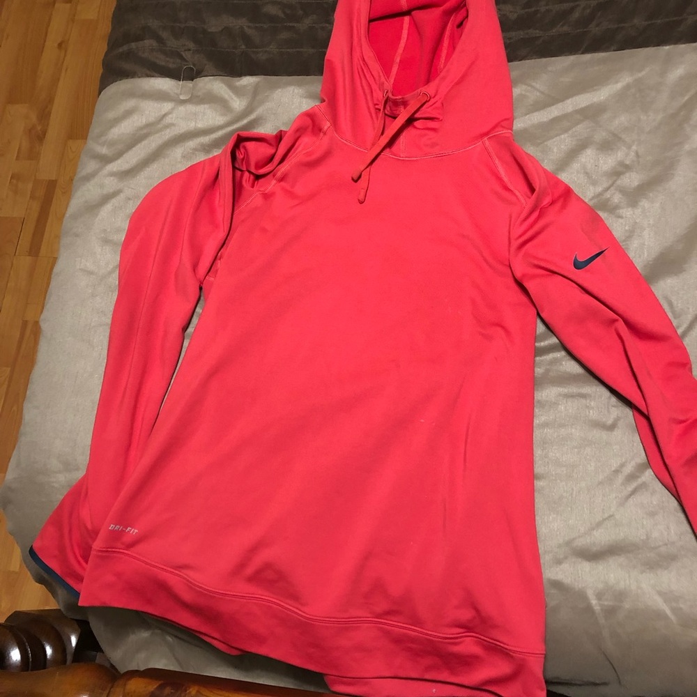 Nike fleeced lined hoodie